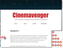 Tablet Screenshot of cinemavenger.com